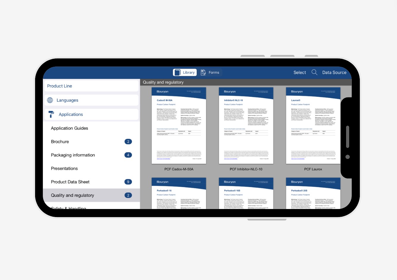 Advanced sustainability efforts with more than 400 product carbon footprint sheets