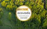 Recognized again with EcoVadis Gold rating for sustainability performance