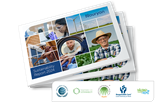 Sustainability Report 2024 with partnership logos